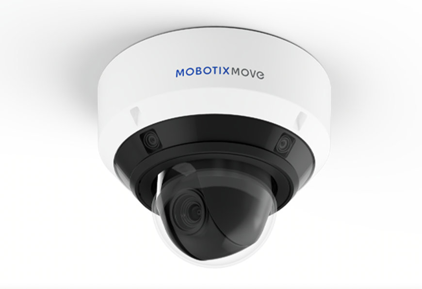MOBOTIX MOVE Multisensor PTZ Combo - All-round view, attention to detail and agility in one camera